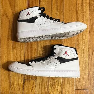 Jordan Athletic Shoes White and Black
